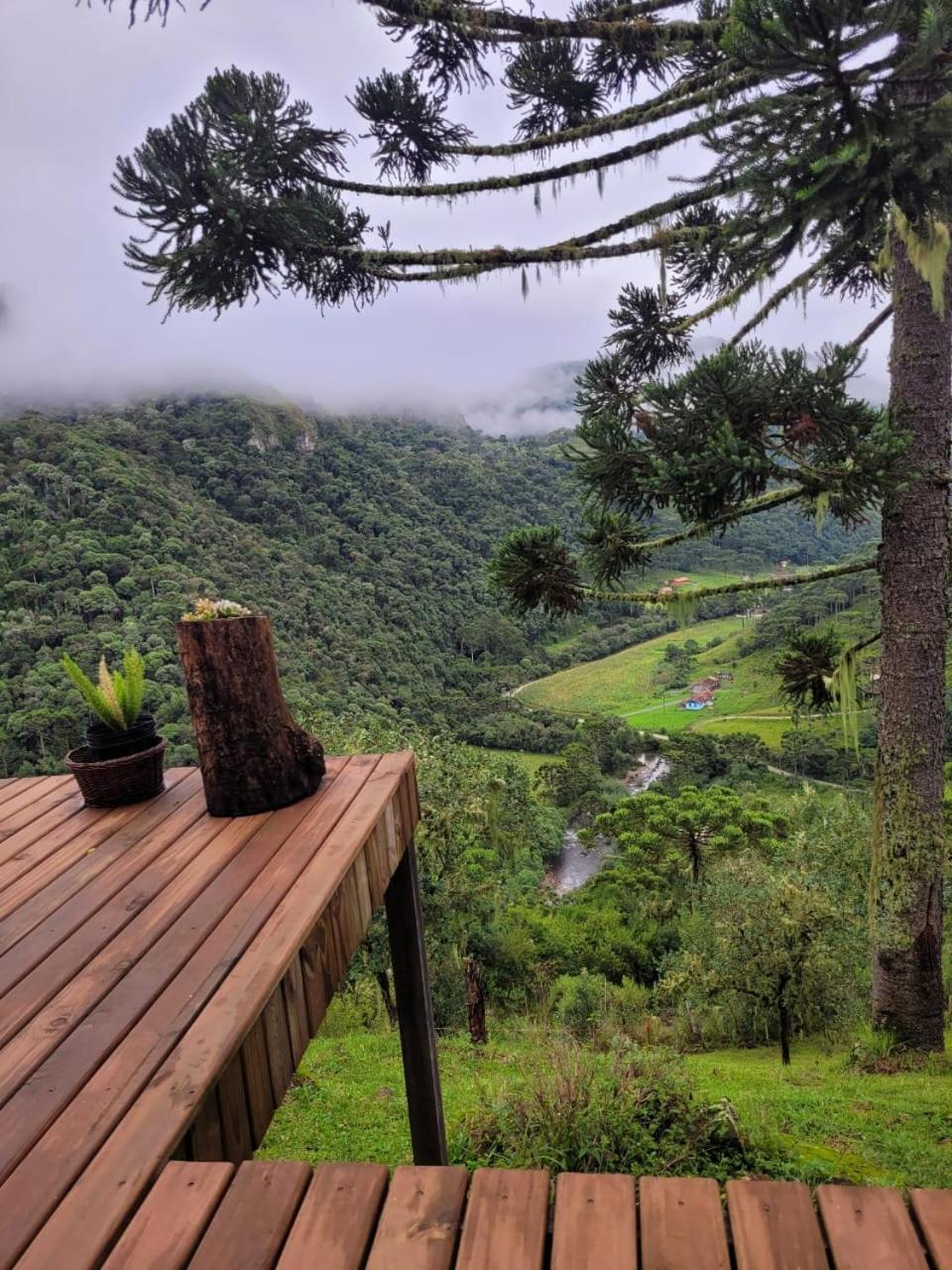Refugio Das Araucarias Urubici Zimmer foto